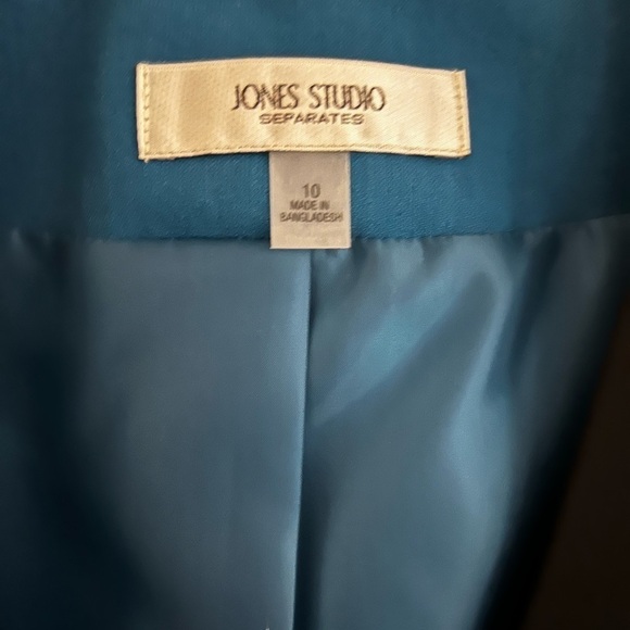 Jones Studio blue and black blazer - Picture 4 of 6